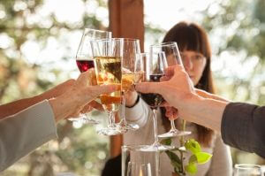 Award winning wine at The Oyster Bar on Chuckanut Drive