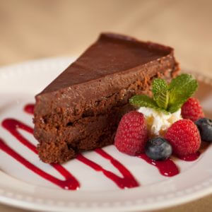 flourless chocolate cake