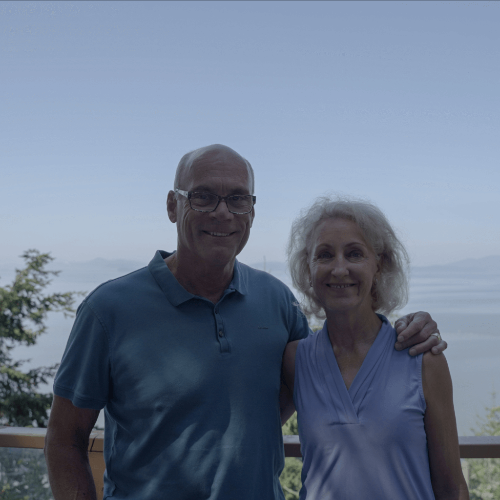 Guy and Linda, Owners at the Oyster Bar