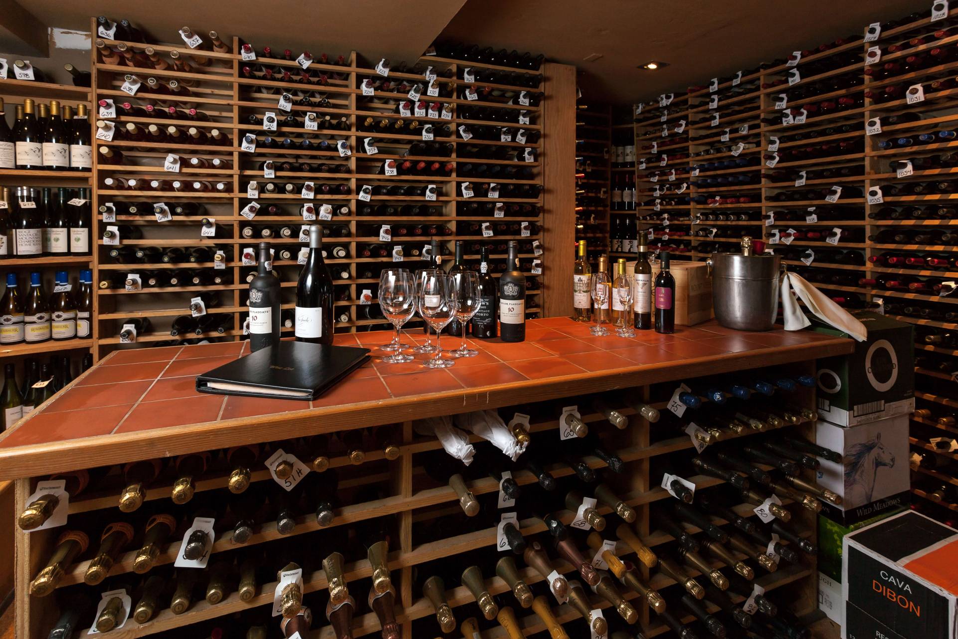 Dining room at The Oyster Bar